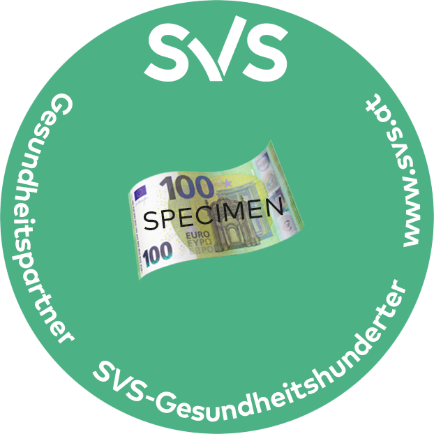 Button Gesundheitspartner SPECIMEN